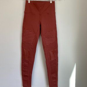 ALO Yoga High Waist Moto Legging, Size Small